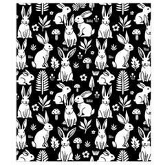Easter bunny pattern Waist Pouch (Small) from ArtsNow.com Back Strap