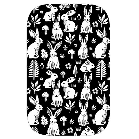 Easter bunny pattern Waist Pouch (Large) from ArtsNow.com Front