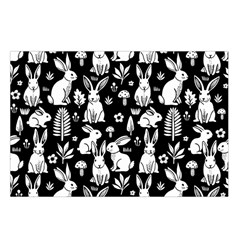 Easter bunny pattern Belt Pouch Bag (Large) from ArtsNow.com Loop