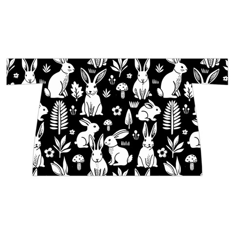 Easter bunny pattern Wristlet Pouch Bag (Small) from ArtsNow.com Front