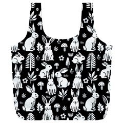 Easter bunny pattern Full Print Recycle Bag (XXL) from ArtsNow.com Front