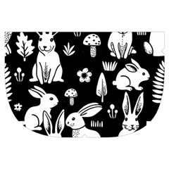 Easter bunny pattern Make Up Case (Small) from ArtsNow.com Side Right