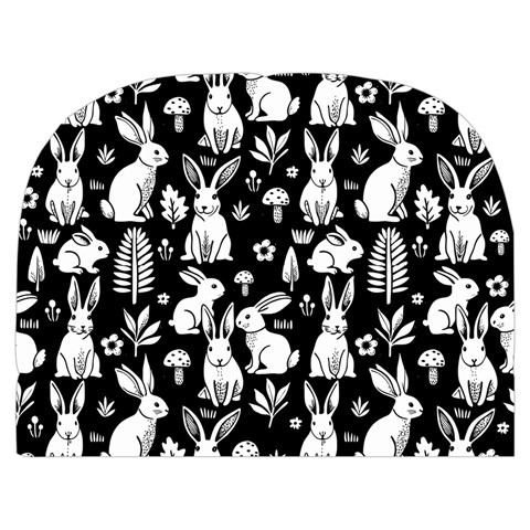 Easter bunny pattern Make Up Case (Medium) from ArtsNow.com Back