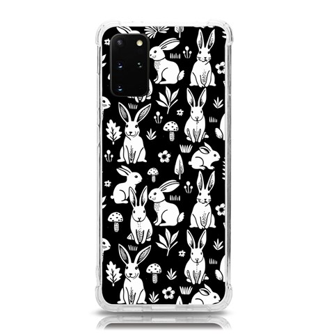 Easter bunny pattern Samsung Galaxy S20 Plus 6.7 Inch TPU UV Case from ArtsNow.com Front