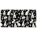 Easter bunny pattern Banner and Sign 8  x 4 