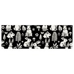 Easter bunny pattern Banner and Sign 12  x 4 