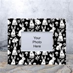 Easter bunny pattern White Tabletop Photo Frame 4 x6 