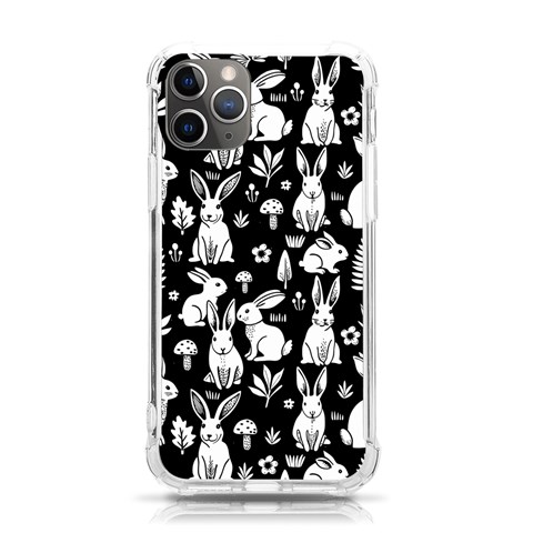 Easter bunny pattern iPhone 11 Pro 5.8 Inch TPU UV Print Case from ArtsNow.com Front