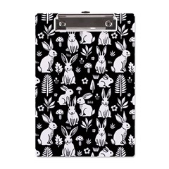 Easter bunny pattern A5 Acrylic Clipboard from ArtsNow.com Front