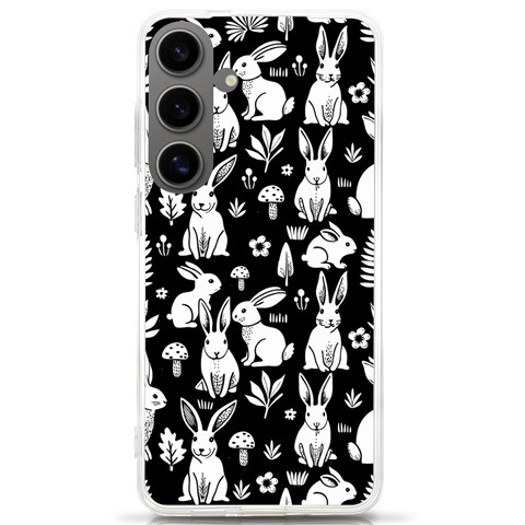 Easter bunny pattern Samsung Galaxy S24 Ultra 6.9 Inch TPU UV Case from ArtsNow.com Front