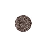 Brown Beige Snake Pattern 1  Mini Buttons