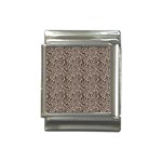 Brown Beige Snake Pattern Italian Charm (13mm)