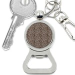 Brown Beige Snake Pattern Bottle Opener Key Chain