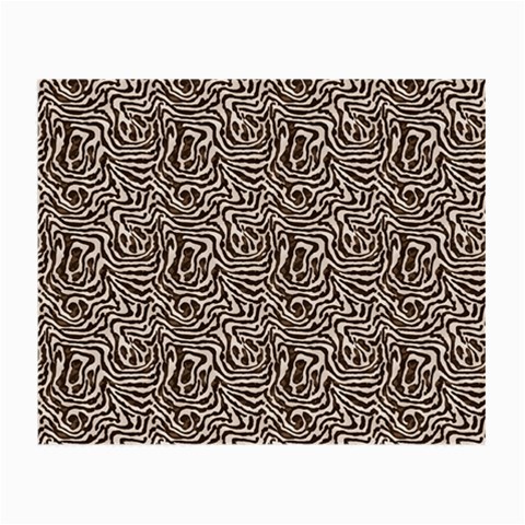 Brown Beige Snake Pattern Small Glasses Cloth (2 Sides) from ArtsNow.com Front