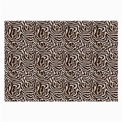 Brown Beige Snake Pattern Large Glasses Cloth (2 Sides) from ArtsNow.com Back