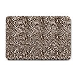 Brown Beige Snake Pattern Small Doormat