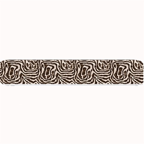 Brown Beige Snake Pattern Small Bar Mat from ArtsNow.com 24 x4  Bar Mat
