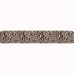 Brown Beige Snake Pattern Small Bar Mat