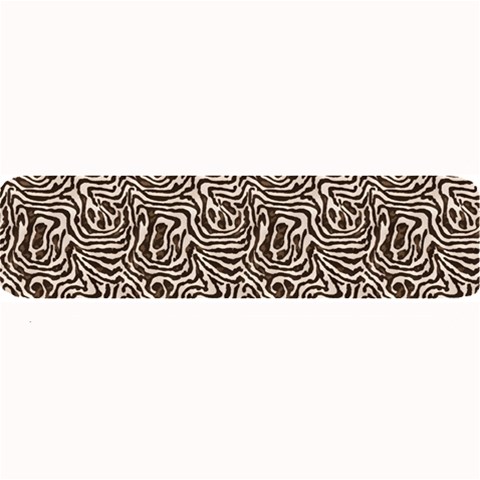 Brown Beige Snake Pattern Large Bar Mat from ArtsNow.com 32 x8.5  Bar Mat