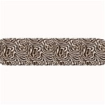 Brown Beige Snake Pattern Large Bar Mat