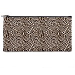 Brown Beige Snake Pattern Pencil Cases