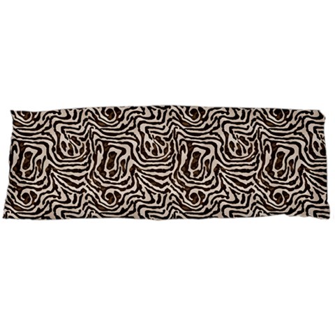 Brown Beige Snake Pattern One Side Body Pillow Cases from ArtsNow.com Body Pillow Case