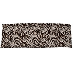 Brown Beige Snake Pattern 60 x21  Body Pillow Case Dakimakura (Two Sides) from ArtsNow.com Back