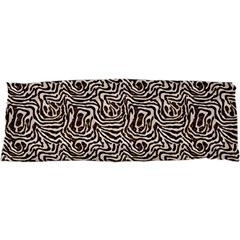 Brown Beige Snake Pattern 47 x17  Body Pillow Case Dakimakura (Two Sides) from ArtsNow.com Back