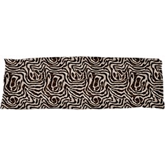 Brown Beige Snake Pattern 63 x21  Body Pillow Case Dakimakura (Two Sides) from ArtsNow.com Back