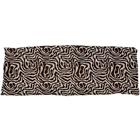 Brown Beige Snake Pattern 67 x25  Body Pillow Case Dakimakura (Two Sides) from ArtsNow.com Front