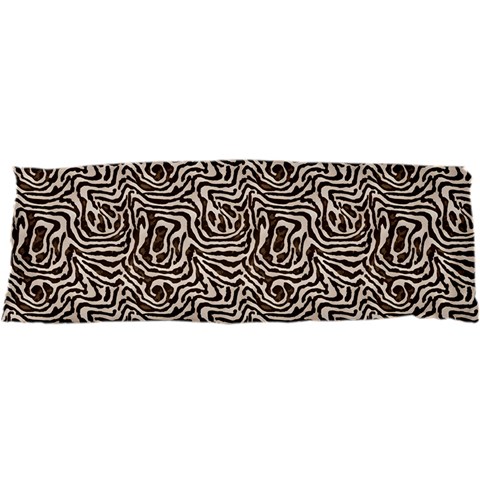 Brown Beige Snake Pattern 71 x25  Body Pillow Case Dakimakura (Two Sides) from ArtsNow.com Front