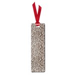 Brown Beige Snake Pattern Small Book Marks