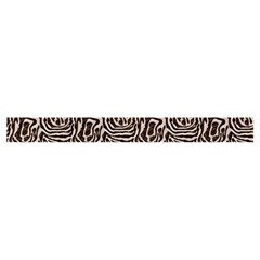 Brown Beige Snake Pattern Zipper Classic Tote Bag from ArtsNow.com Strap