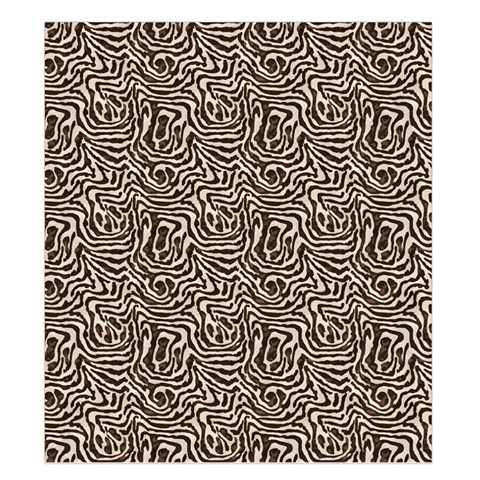 Brown Beige Snake Pattern Duvet Cover (King Size) from ArtsNow.com Duvet Quilt