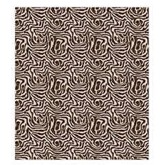 Brown Beige Snake Pattern Duvet Cover Double Side (King Size) from ArtsNow.com Back