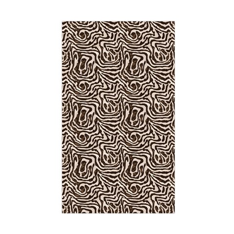 Brown Beige Snake Pattern Duvet Cover Double Side (Single Size) from ArtsNow.com Front