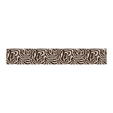 Brown Beige Snake Pattern Midi Wrap Pencil Skirt from ArtsNow.com Waistband
