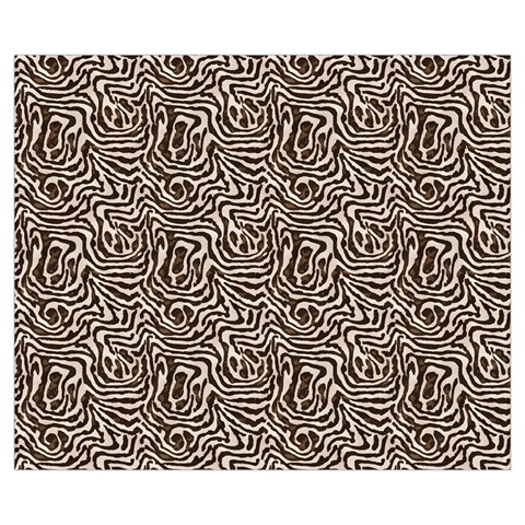 Brown Beige Snake Pattern Medium Tote Bag from ArtsNow.com Front