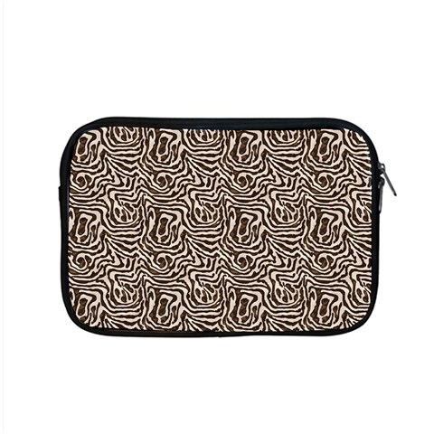 Brown Beige Snake Pattern Apple MacBook Pro 15  Zipper Case from ArtsNow.com Front