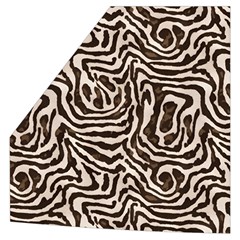Brown Beige Snake Pattern Kid s Button Up Puffer Vest from ArtsNow.com Pocket Right