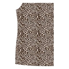 Brown Beige Snake Pattern Women s Button Up Vest from ArtsNow.com Front Right