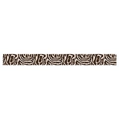 Brown Beige Snake Pattern Cross Back Hipster Bikini Set from ArtsNow.com Waistband