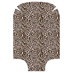 Brown Beige Snake Pattern Luggage Cover (Large) from ArtsNow.com Front