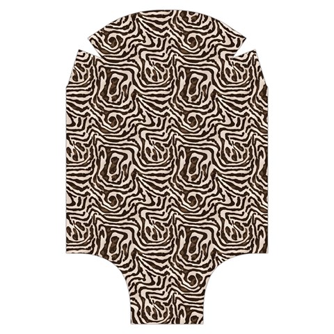 Brown Beige Snake Pattern Luggage Cover (Small) from ArtsNow.com Front