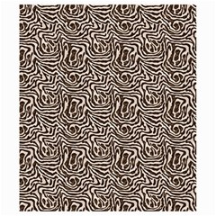 Brown Beige Snake Pattern Kids  Hooded Rain Ponchos from ArtsNow.com Hood Left