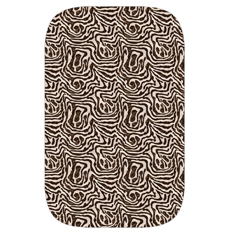 Brown Beige Snake Pattern Waist Pouch (Large) from ArtsNow.com Front