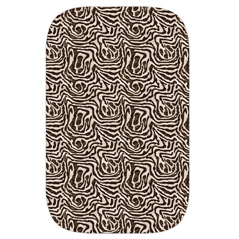 Brown Beige Snake Pattern Waist Pouch (Large) from ArtsNow.com Back
