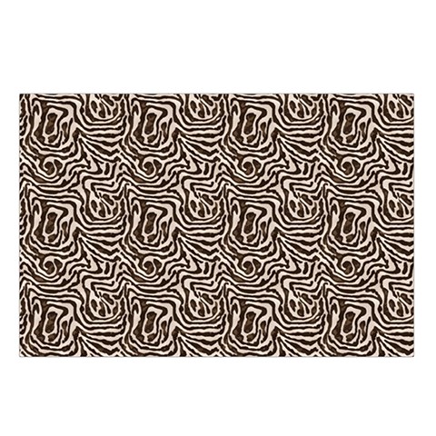 Brown Beige Snake Pattern Waist Pouch (Large) from ArtsNow.com Loop