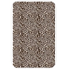 Brown Beige Snake Pattern Belt Pouch Bag (Large) from ArtsNow.com Back