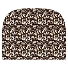 Brown Beige Snake Pattern Make Up Case (Small) from ArtsNow.com Back